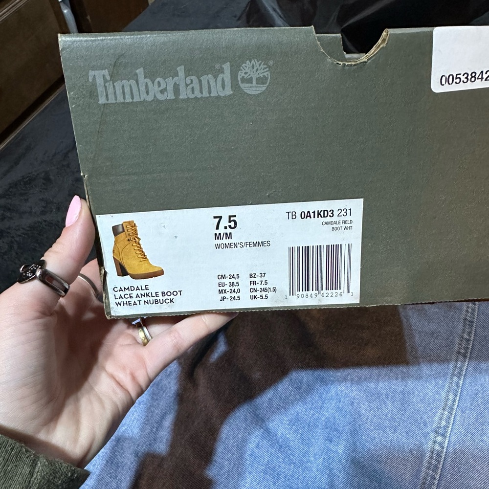 Timberland ankle boots 
Size: 7.5